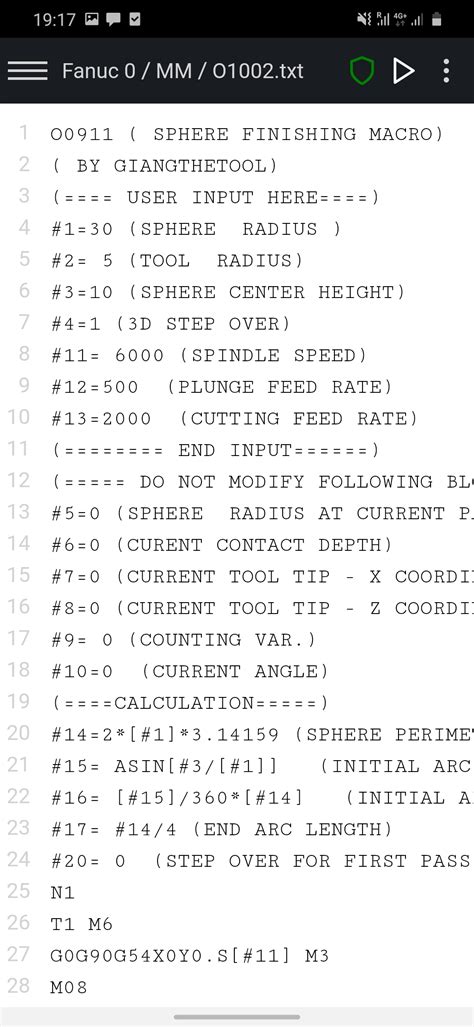 setting up cnc part macro counter|m code for parts counter.